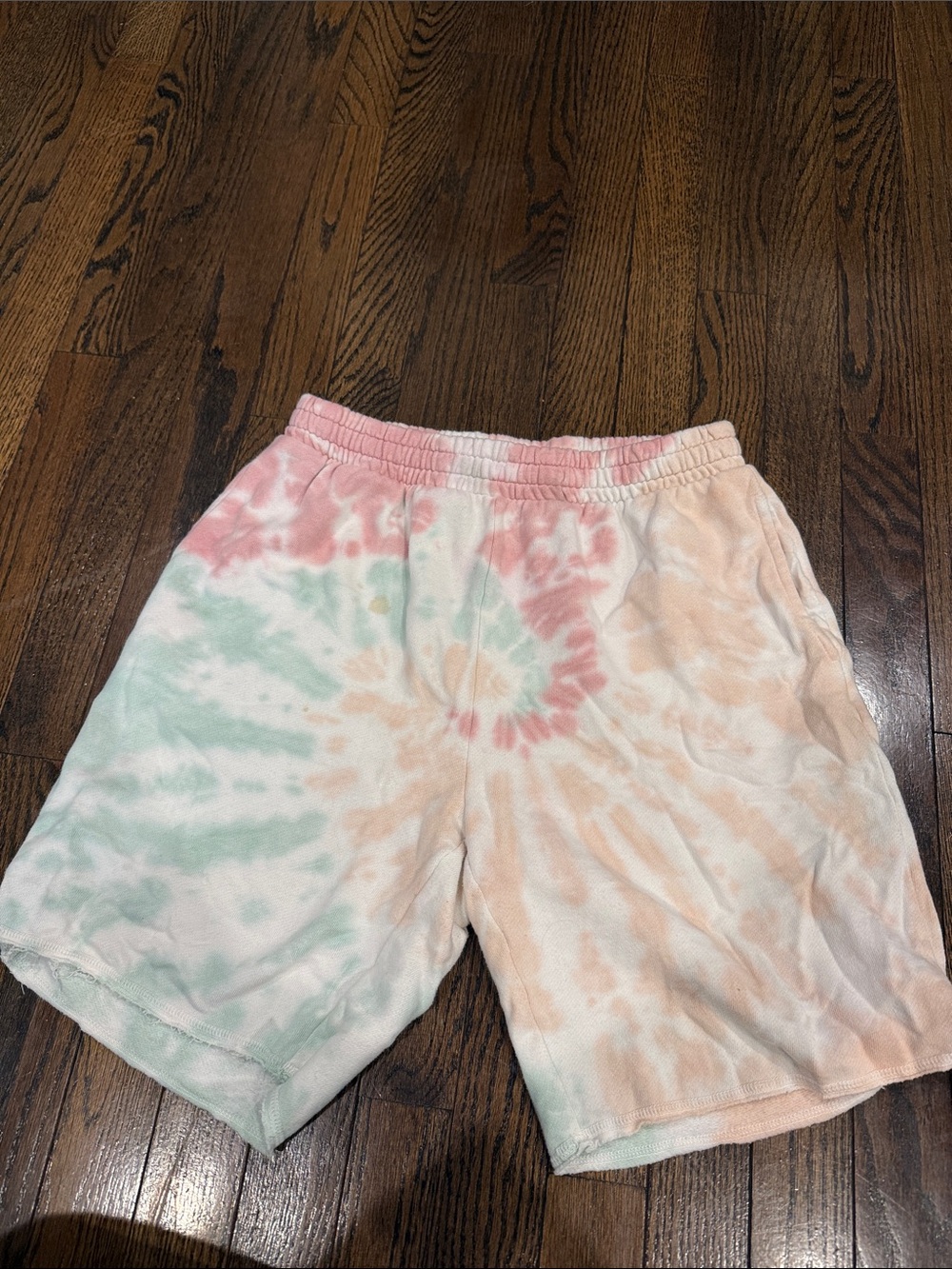Tie-Dye Pastel Cotton long Shorts